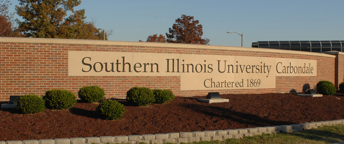 Southern Illinois University Carbondale sign